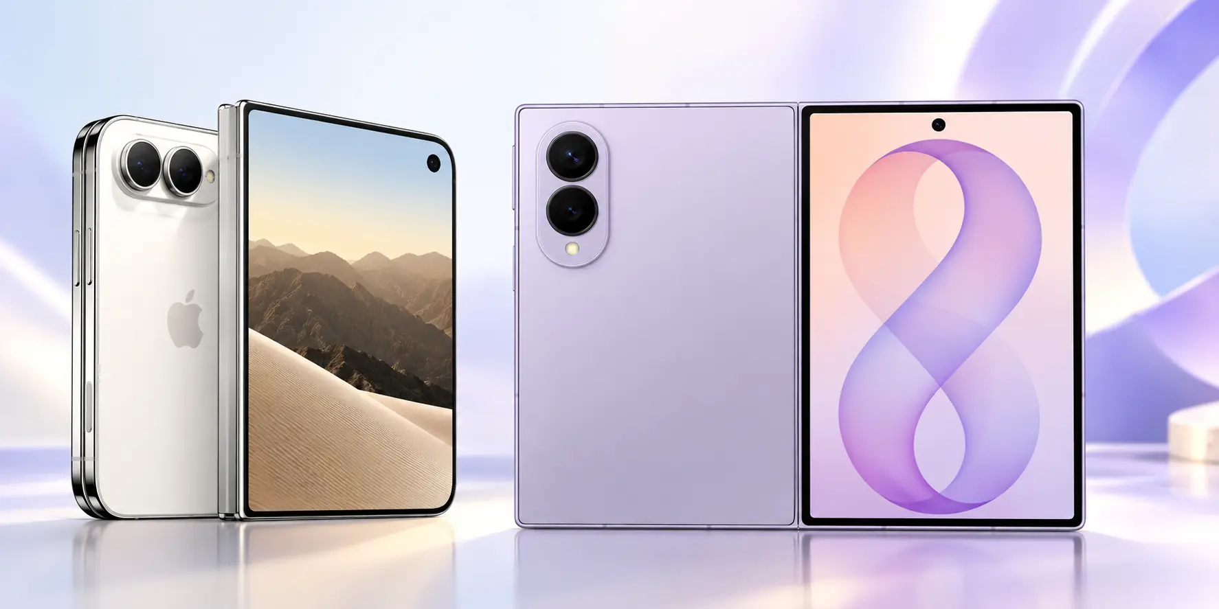 Samsung Galaxy Z Fold8 in iPhone Duo – primerjava zložljivih telefonov