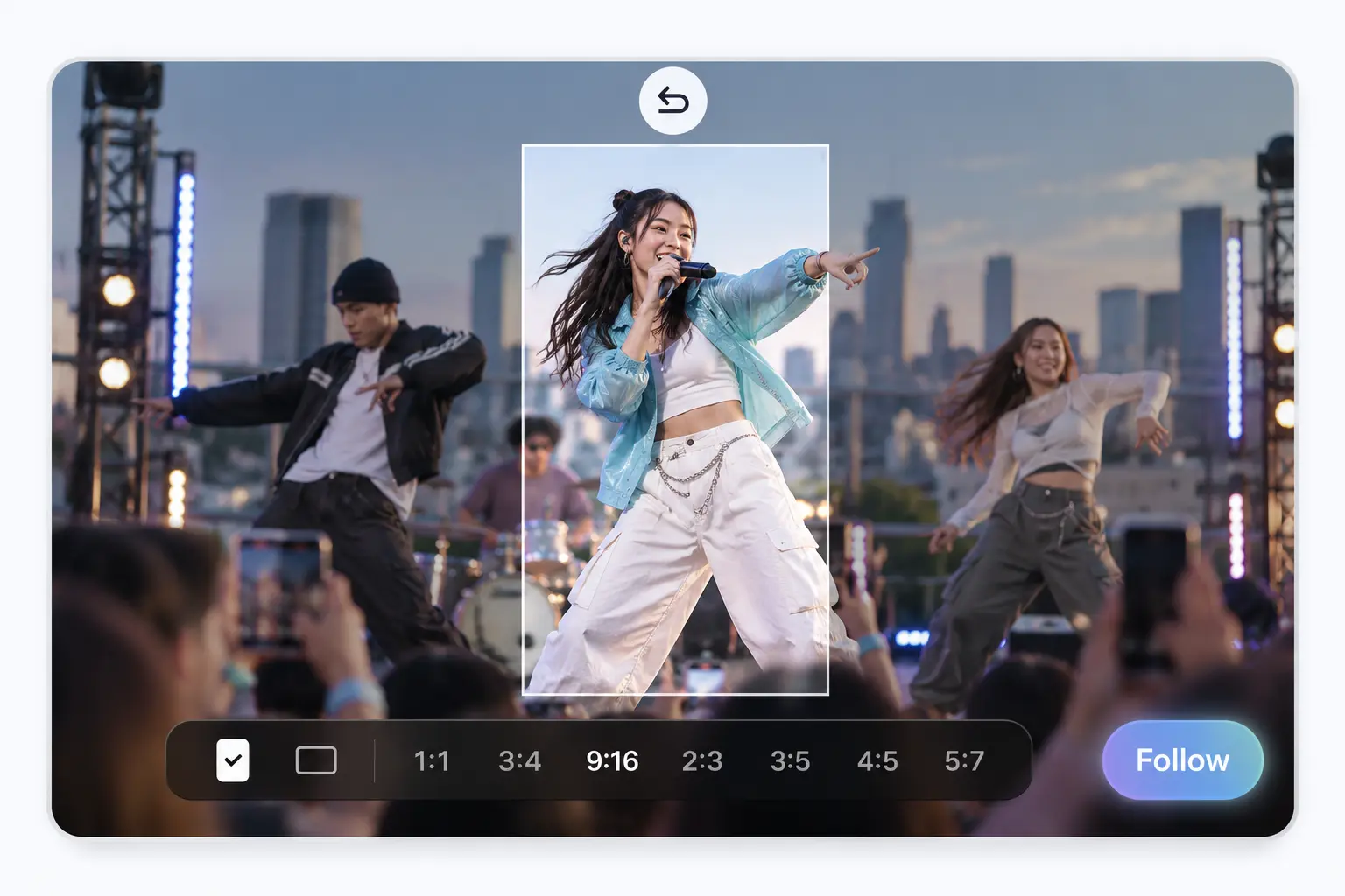 My FanCam v One UI 9 – samodejno sledenje osebi v videoposnetku