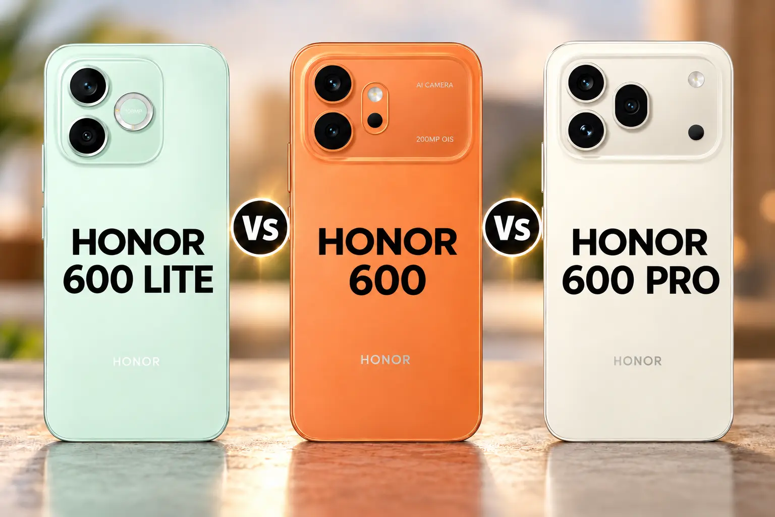 Primerjava Honor 600, Honor 600 Pro in Honor 600 Lite