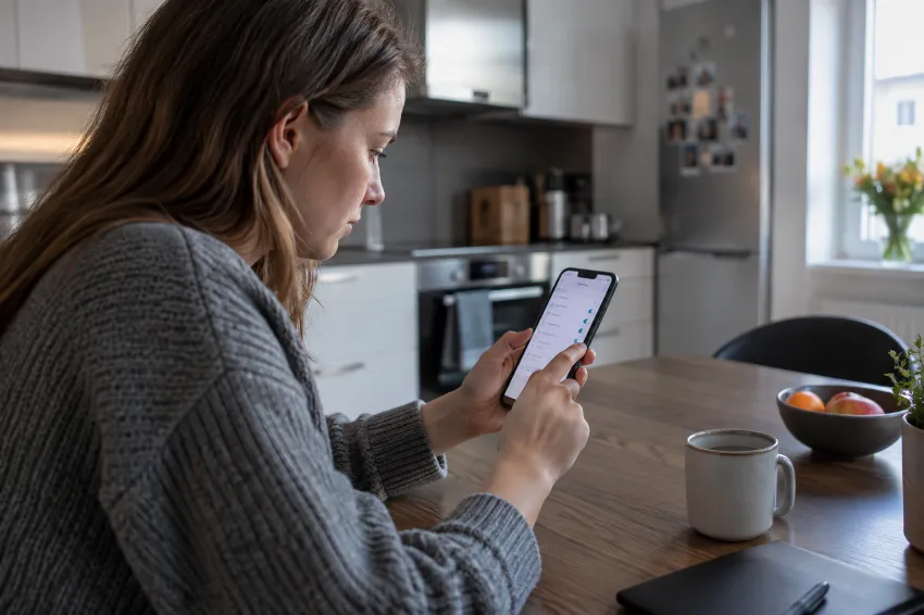 Preverjanje neznane številke v nastavitvah Android telefona