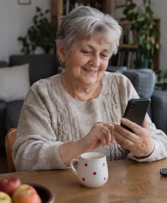 Telefon za starejše 2026: pametni telefon ali telefon na tipke